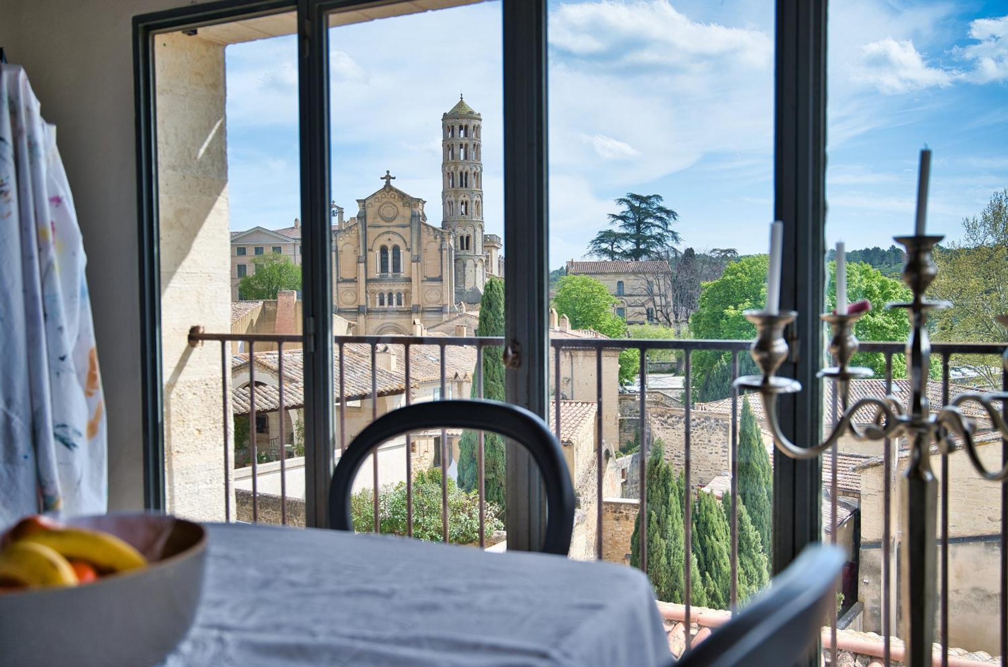 Chambre D'Hote Vue Exepitonnelle Uzès Exterior foto
