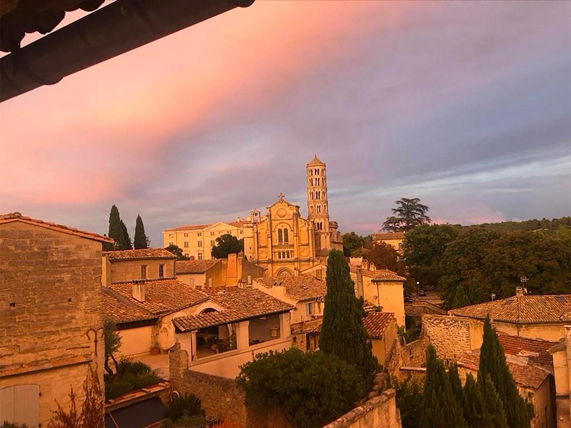 Chambre D'Hote Vue Exepitonnelle Uzès Exterior foto